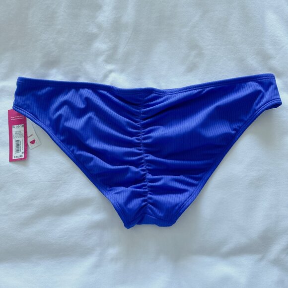 Xhilaration NWT Blue Cheeky bikini bottoms XL women's swimsuit - Picture 5 of 9